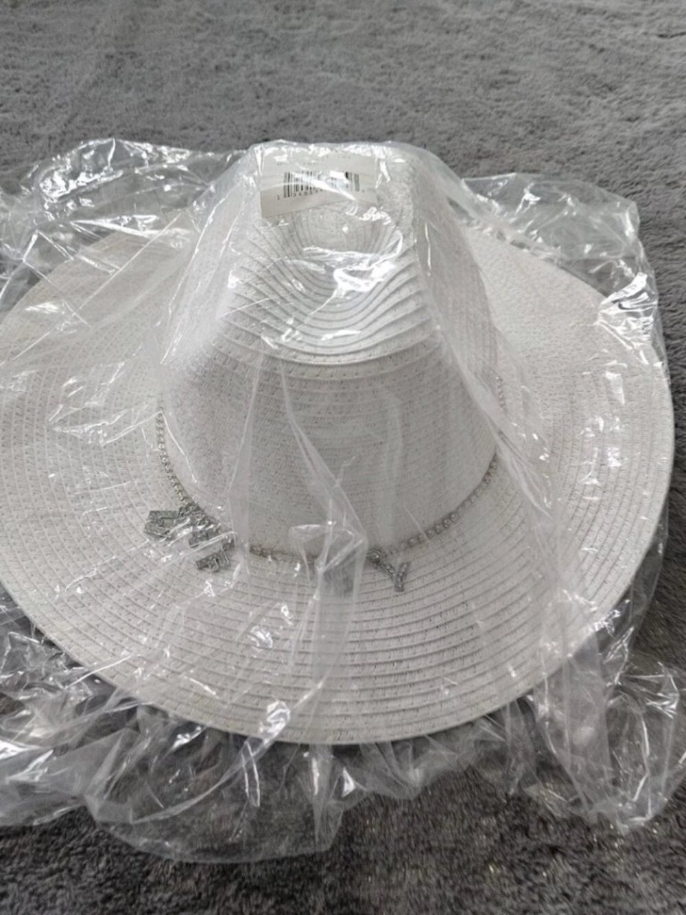 Bellissima Millinery Collection Women's Hat Wifey Rhinestone NWT